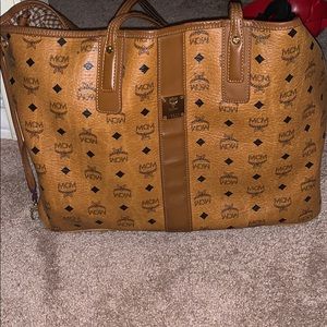 AUTHENTIC - Large MCM reversible  tote